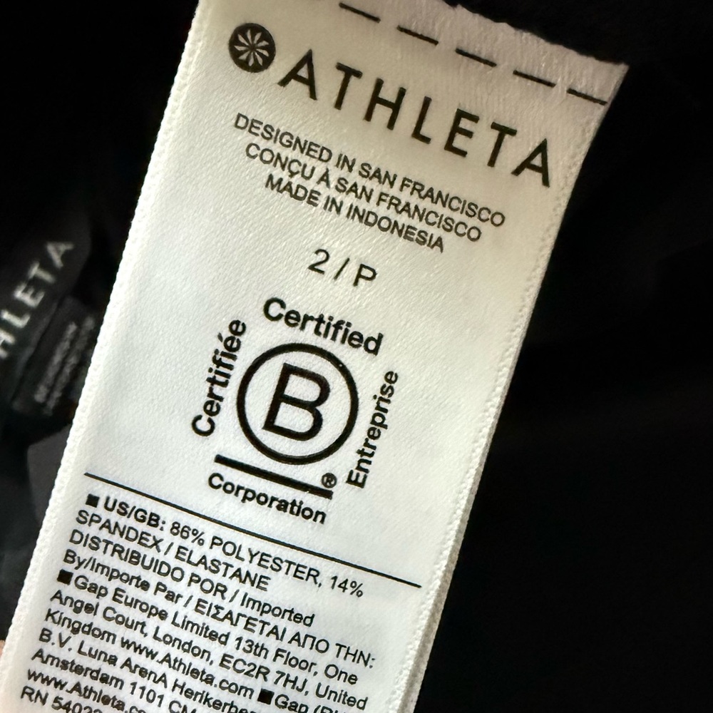 Athleta Brooklyn Heights High Rise Cargo Pant Black Casual Athleisure Women’s 2 - Picture 12 of 13